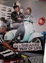 Плакат Adidas-Vespa